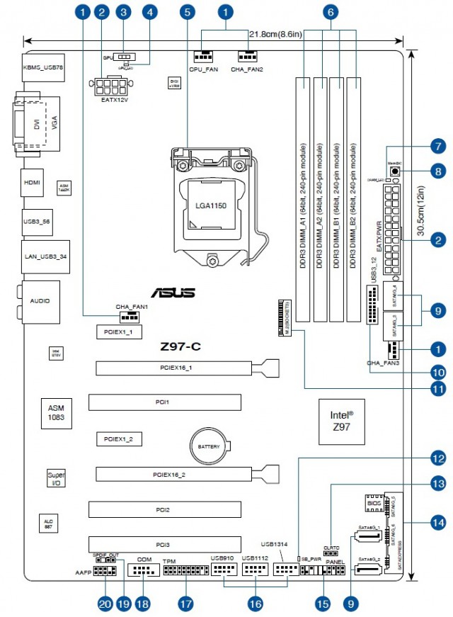 ASUS Z97-C