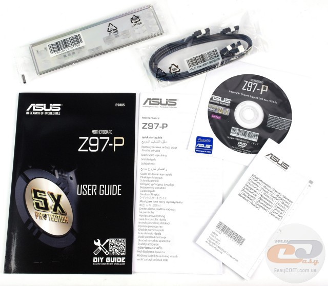 Asus z97 p обзор