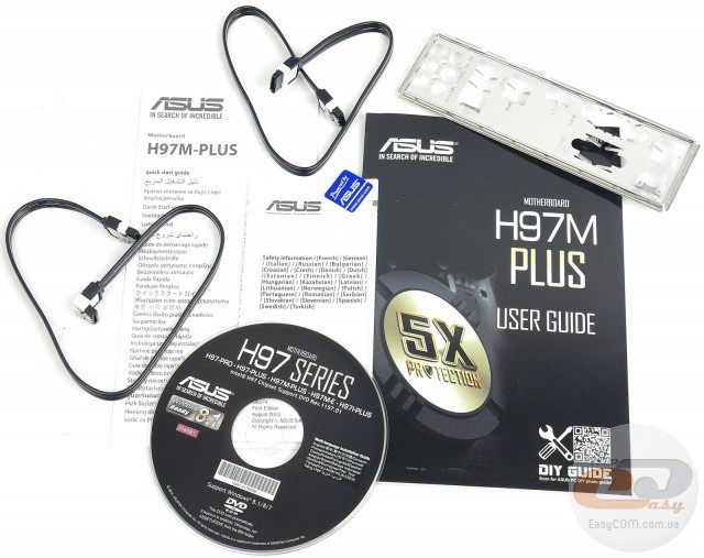 Asus h97m plus обзор