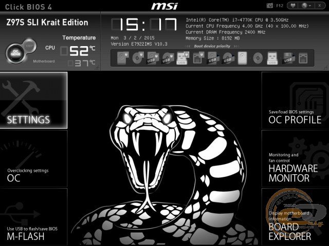 MSI Z97S SLI Krait Edition