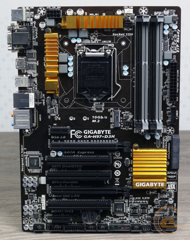 Gigabyte ga h97 d3h не запускается