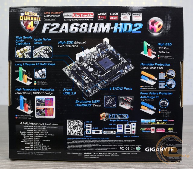 GIGABYTE GA-F2A68HM-HD2