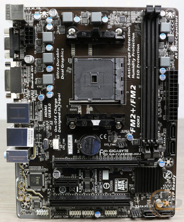 Системная плата gigabyte ga f2a68hm ds2 какой процессор пойдет на не