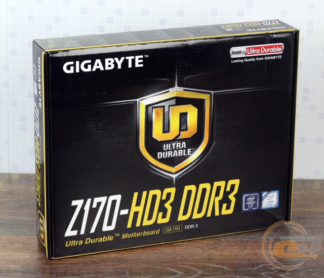 GIGABYTE GA-Z170-HD3 DDR3