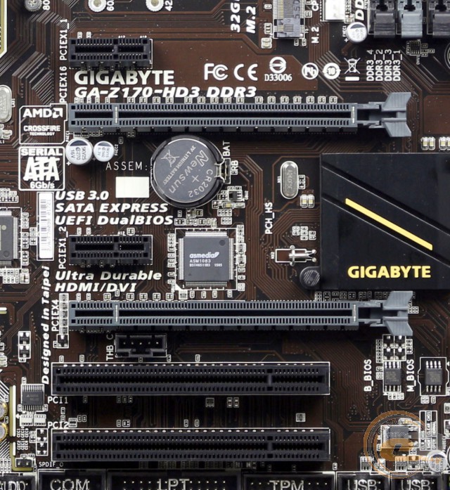 GIGABYTE GA-Z170-HD3 DDR3