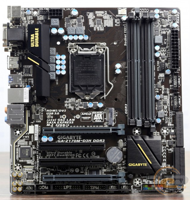 GIGABYTE GA-Z170M-D3H DDR3