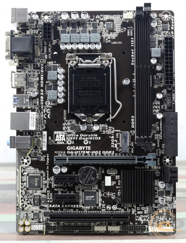 GIGABYTE GA-H170M-HD3 DDR3