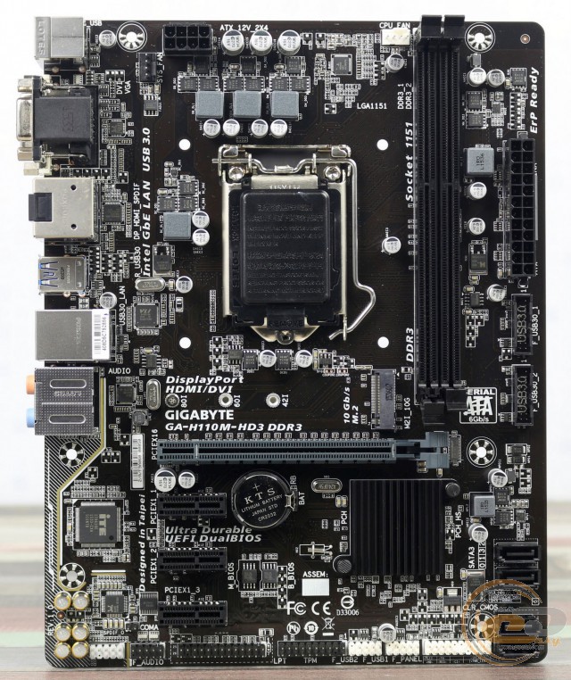 GIGABYTE GA-H110M-HD3 DDR3