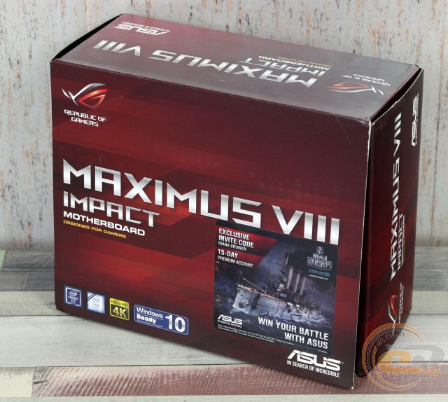 ASUS MAXIMUS VIII IMPACT