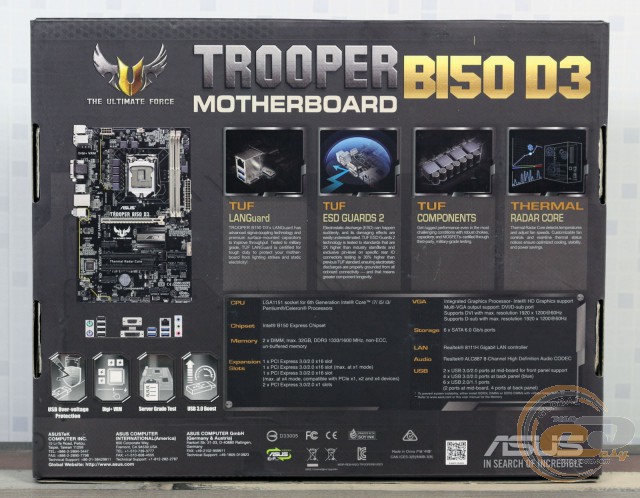 ASUS TROOPER B150 D3