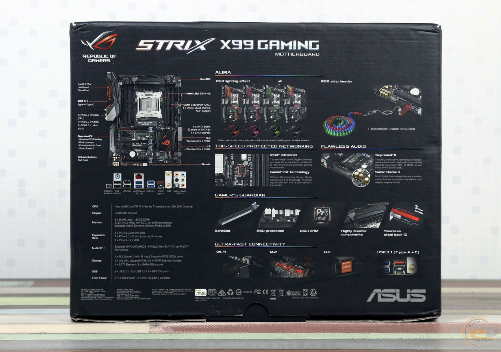 Strix x99 gaming