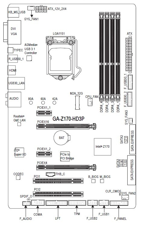 Схема z87 hd3