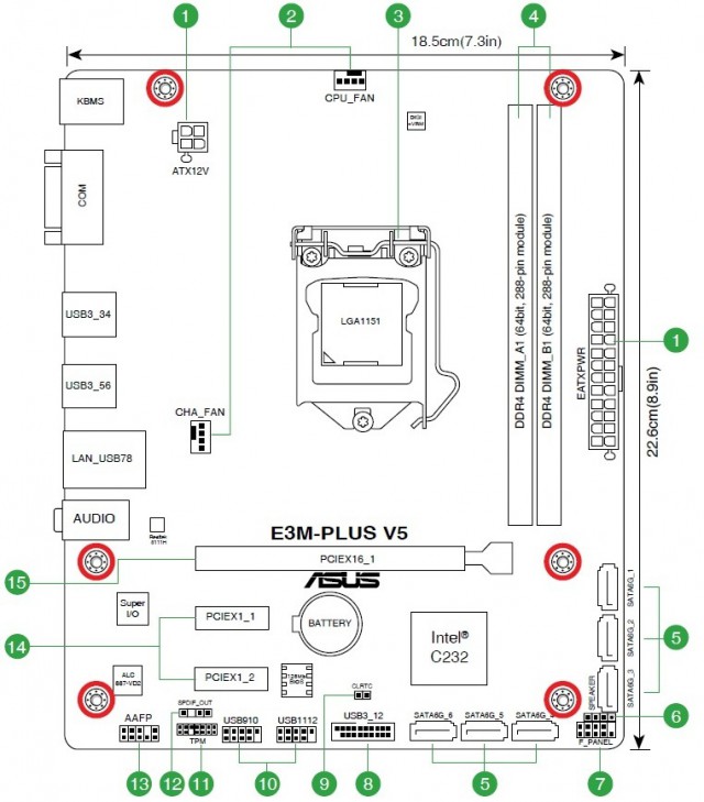 ASUS E3M-PLUS V5