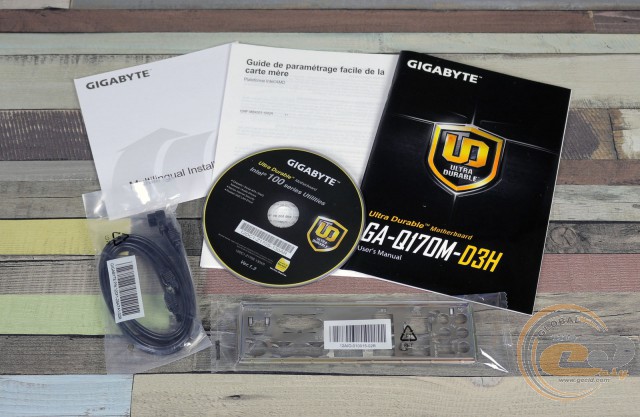 GIGABYTE GA-Q170M-D3H