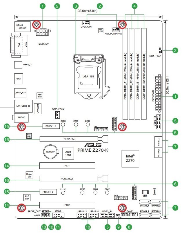ASUS PRIME Z270-K