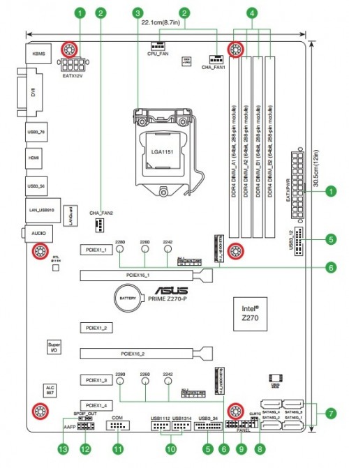 ASUS PRIME Z270-P