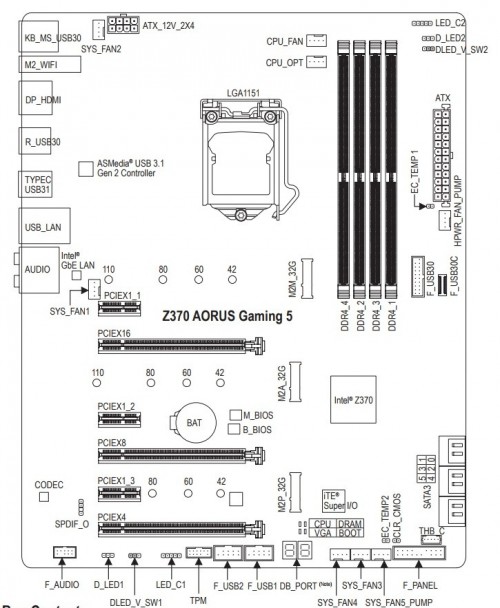 GIGABYTE Z370 AORUS Gaming 5