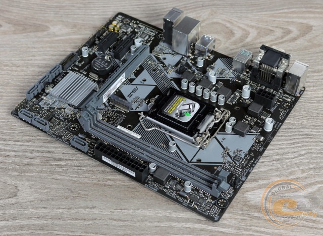 Подключение asus prime b360m k