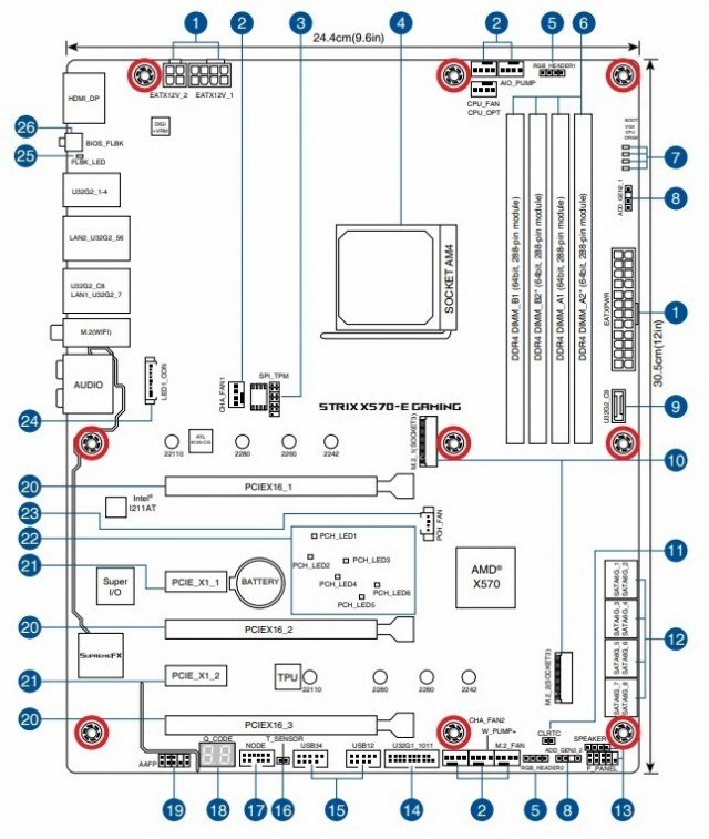 Asus formula vll подключение к корпусу