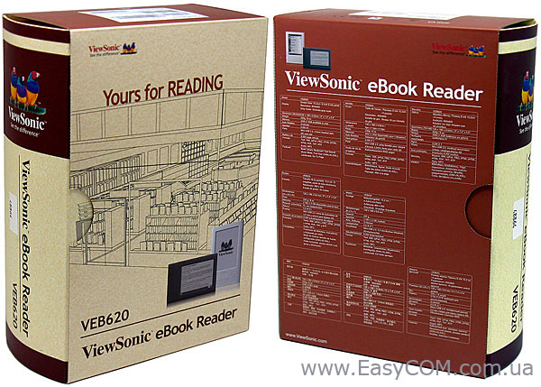 ViewSonic eBook Reader VEB620