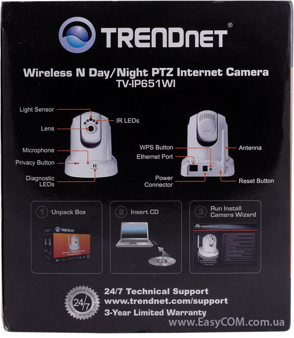 TRENDnet TV-IP651WI