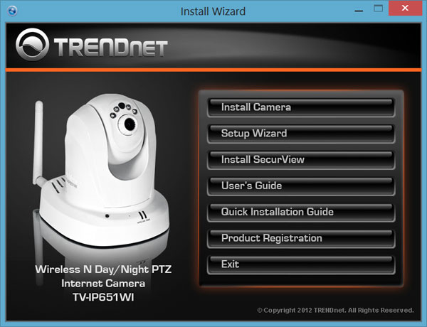 TRENDnet TV-IP651WI