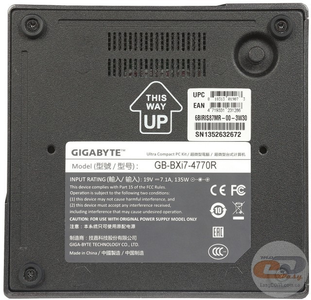 GIGABYTE BRIX GB-BXi7-4770R