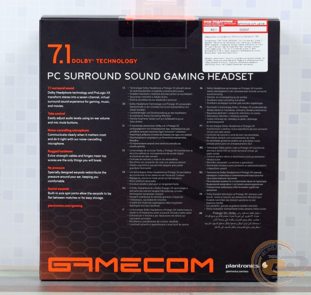 Plantronics GameCom 788