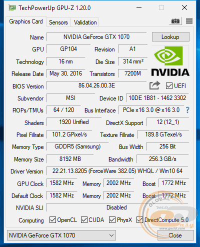 BRAIN TOP GAMER B70 VR (DARK TOWER)
