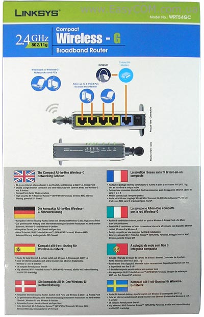 Linksys WRT54GC