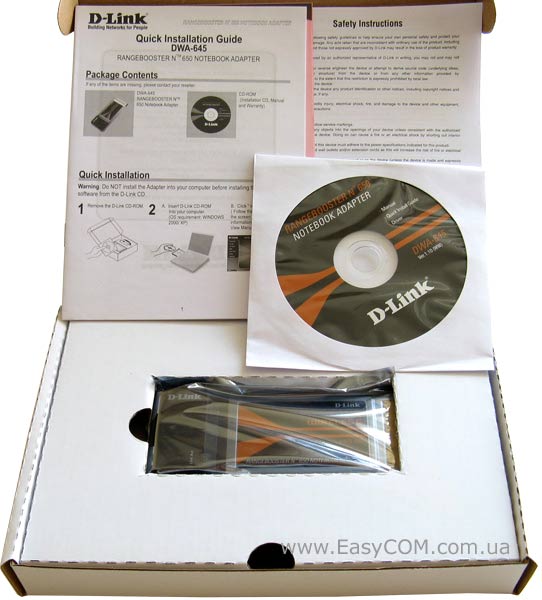 D-Link DWA-645 RANGEBOOSTER N 650