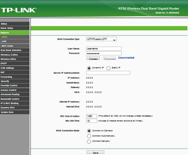 TP-LINK TL-WDR4300