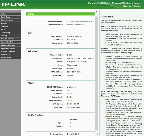 TP-LINK TL-MR3040