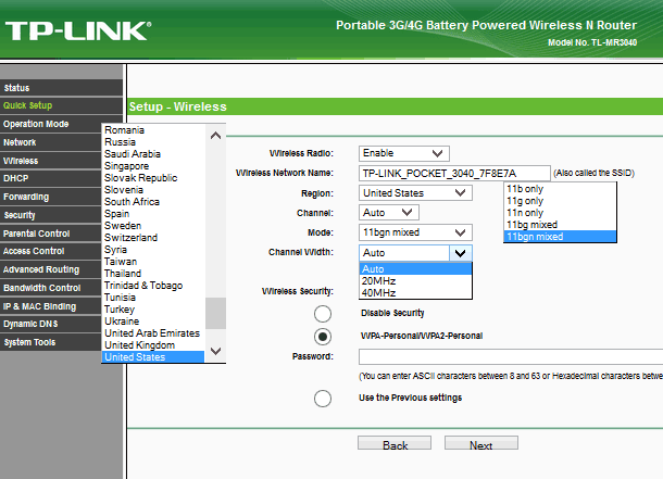 TP-LINK TL-MR3040