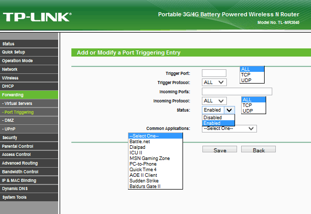 TP-LINK TL-MR3040