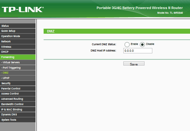 TP-LINK TL-MR3040