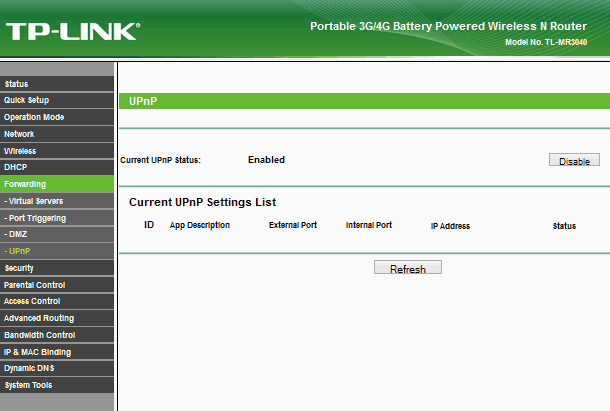 TP-LINK TL-MR3040