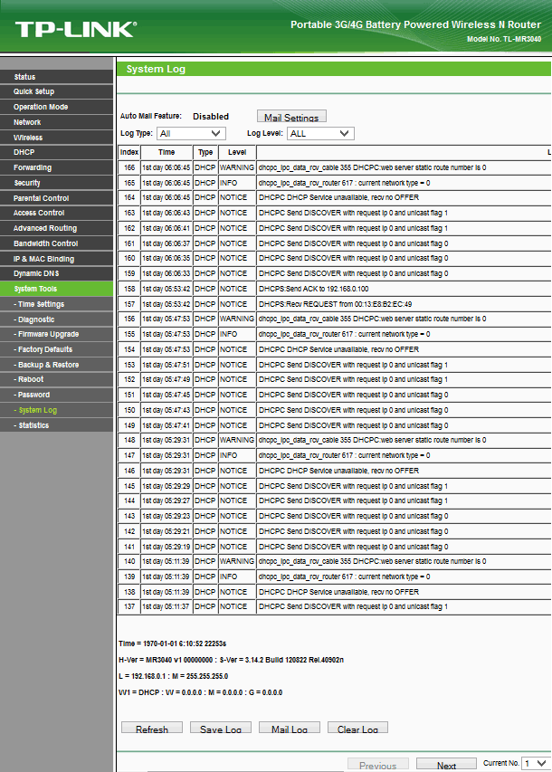 TP-LINK TL-MR3040