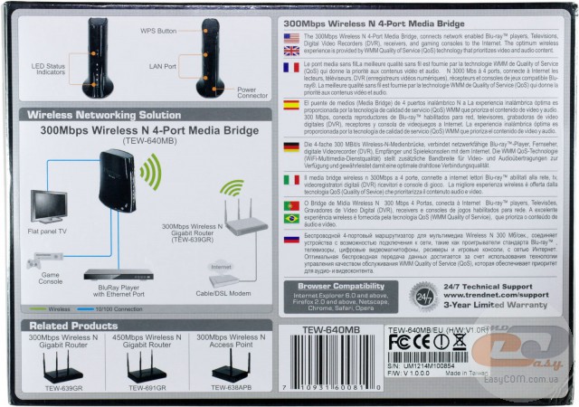 TRENDnet TEW-640MB