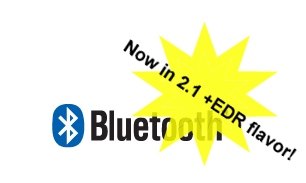 Принята спецификация Bluetooth Version 2.1 + EDR