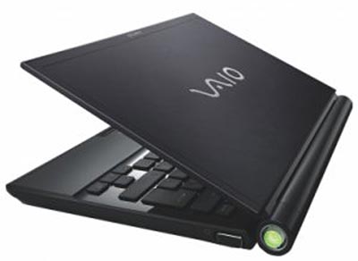 Sony VAIO TZ18GN: очень легкий ноутбук с SSD