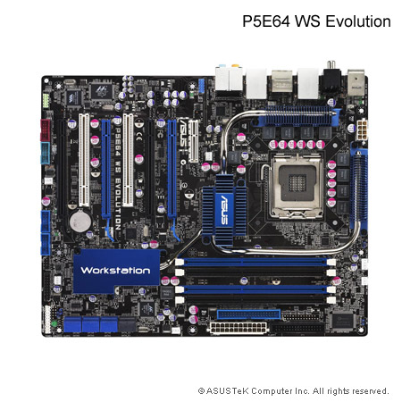 ASUS P5E64 WS Evolution