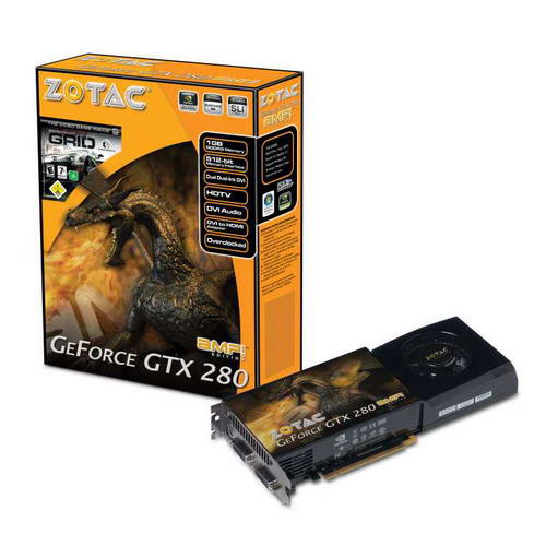 ZOTAC GeForce GTX 280 AMP! Edition