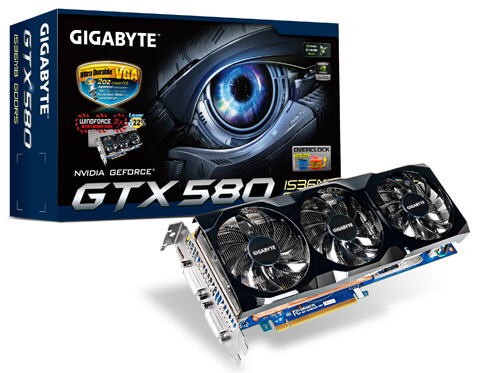 GIGABYTE GeForce GTX 580 (GV-N580UD-15I)