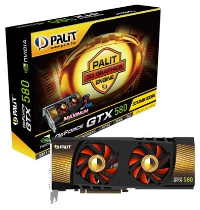 Palit GeForce GTX 580 3 ГБ