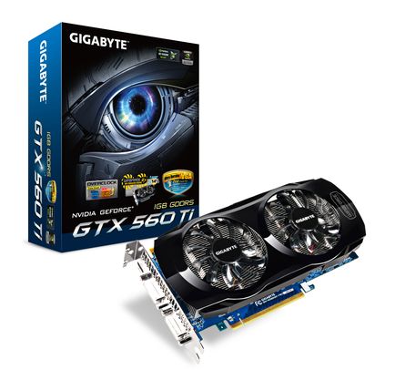 GIGABYTE GeForce GTX 560 Ti OC 