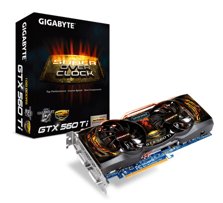 GIGABYTE GeForce GTX 560 Ti OC 