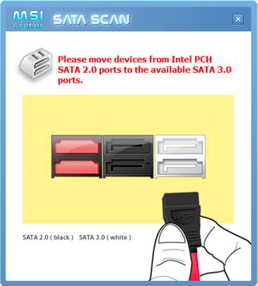 MSI 6 Series SATA SCAN 