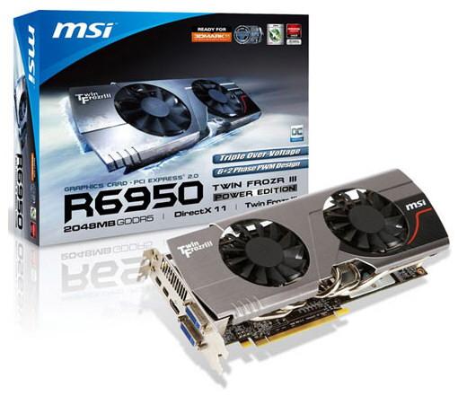 MSI Radeon HD 6950 Twin Frozr III