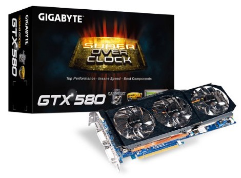 GIGABYTE GeForce GTX 580 Super Overclock 